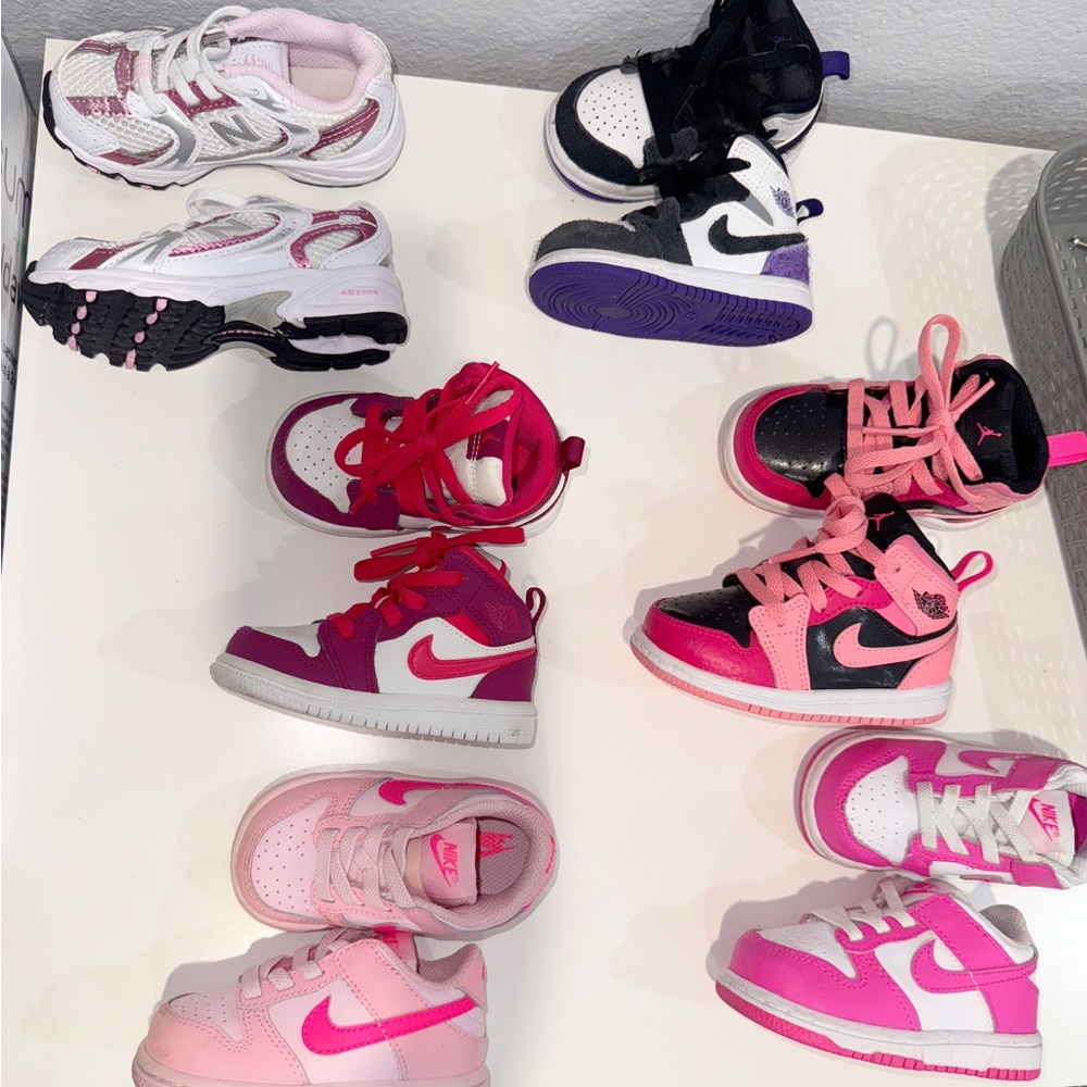 Nike Kids' Sneakers - Pink, Black, White Collection